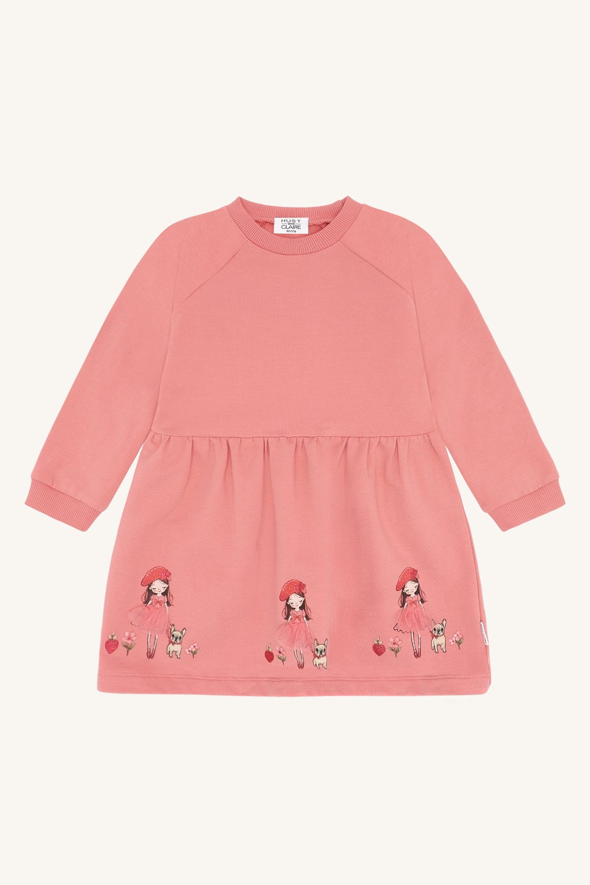Hust & Claire Sweatkleid Donna - Sorbet