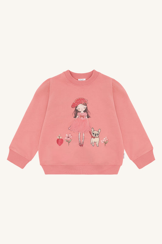 Hust & Claire Sweatshirt Donna - Sorbet