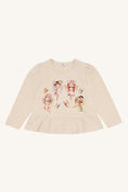 Bild in Galerie-Betrachter laden, Hust & Claire Langarmshirt Alma - Wheat Melange
