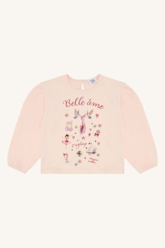Hust & Claire Langarmshirt Alma - Quartz