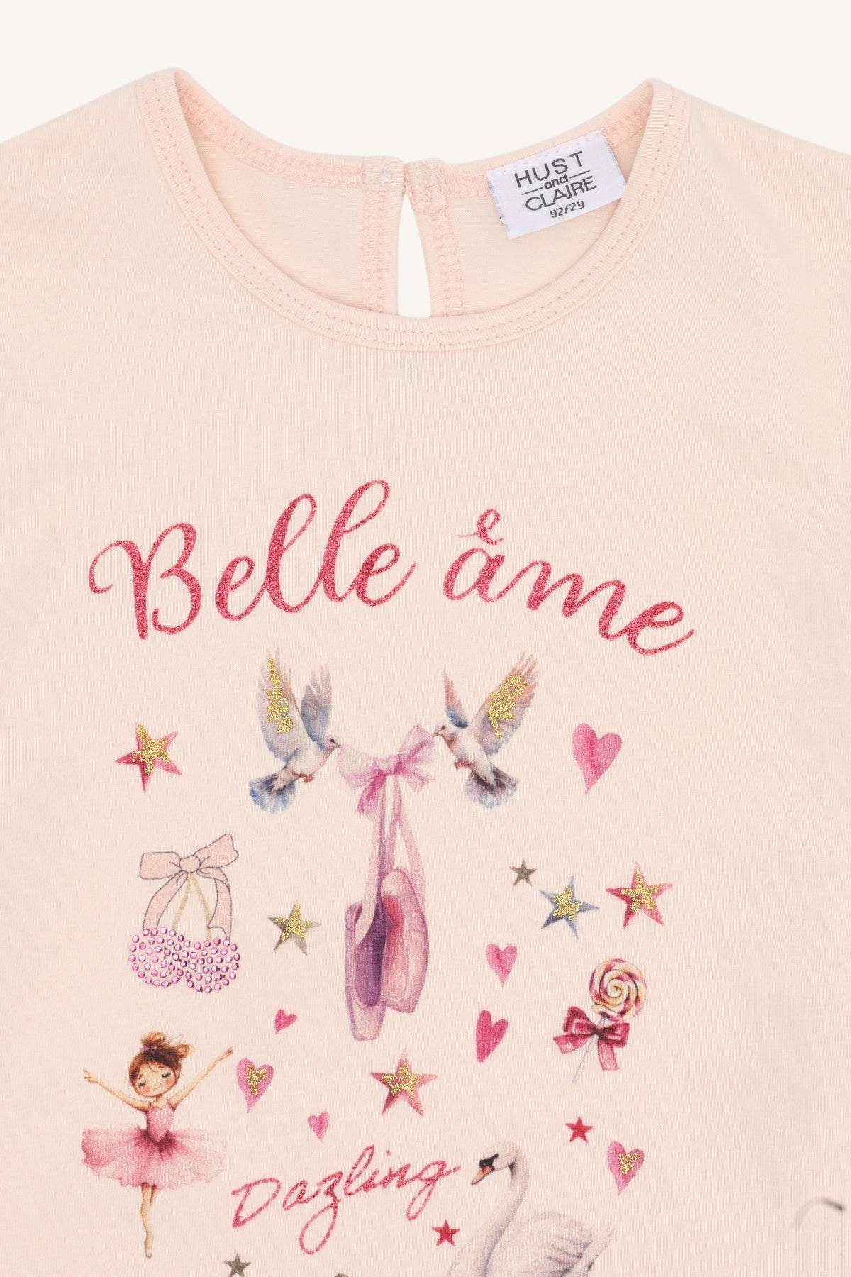 Hust & Claire Langarmshirt Alma - Quartz