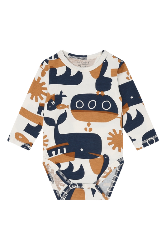 Hust & Claire Body langarm Billy - Snow White