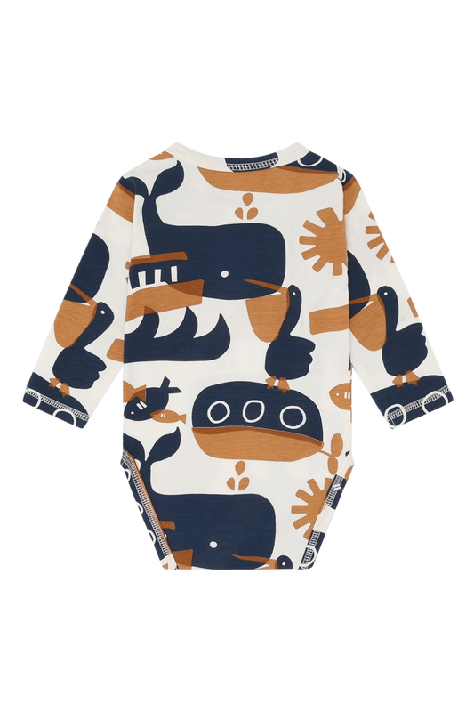 Hust & Claire Body langarm Billy - Snow White