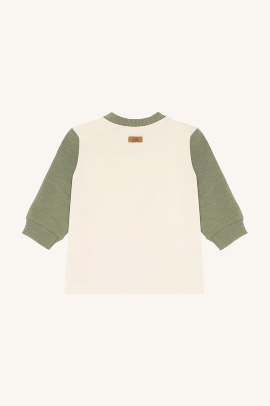 Hust & Claire T-Shirt langarm Sofus - Light Green