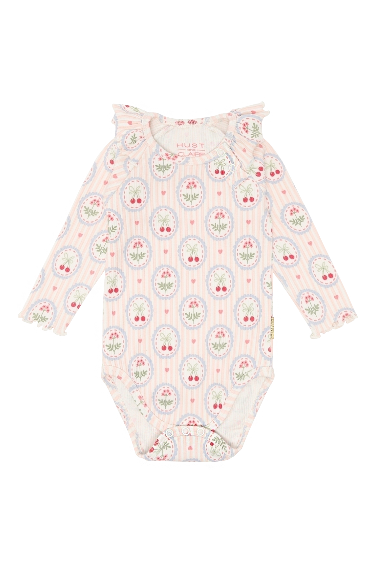 Hust & Claire Body langarm Bri - Ivory