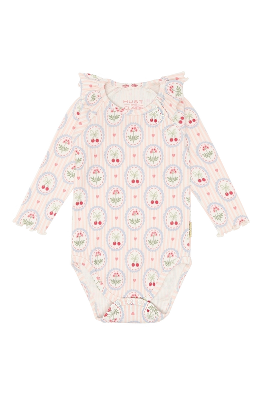 Hust & Claire Body langarm Bri - Ivory