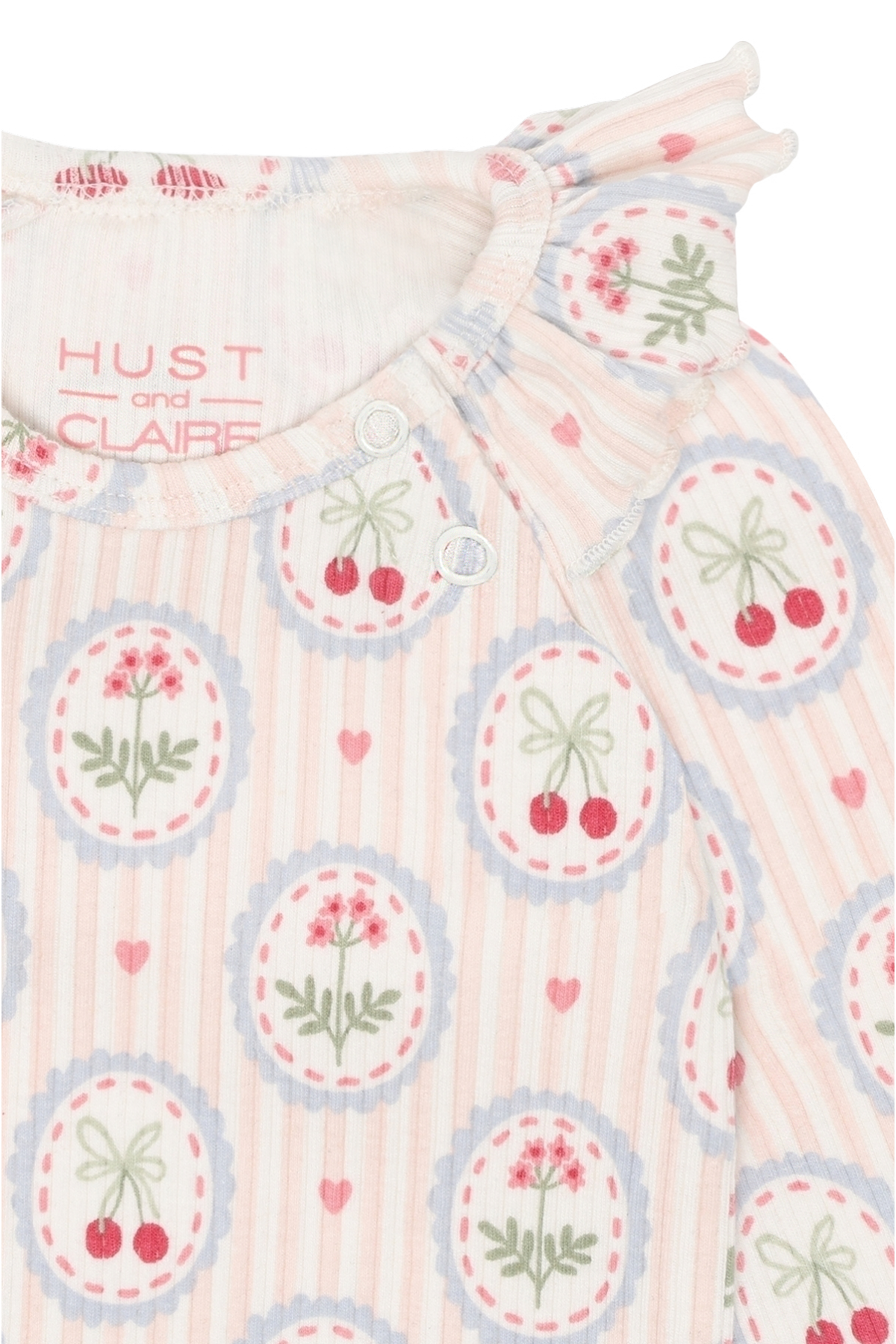 Hust & Claire Body langarm Bri - Ivory