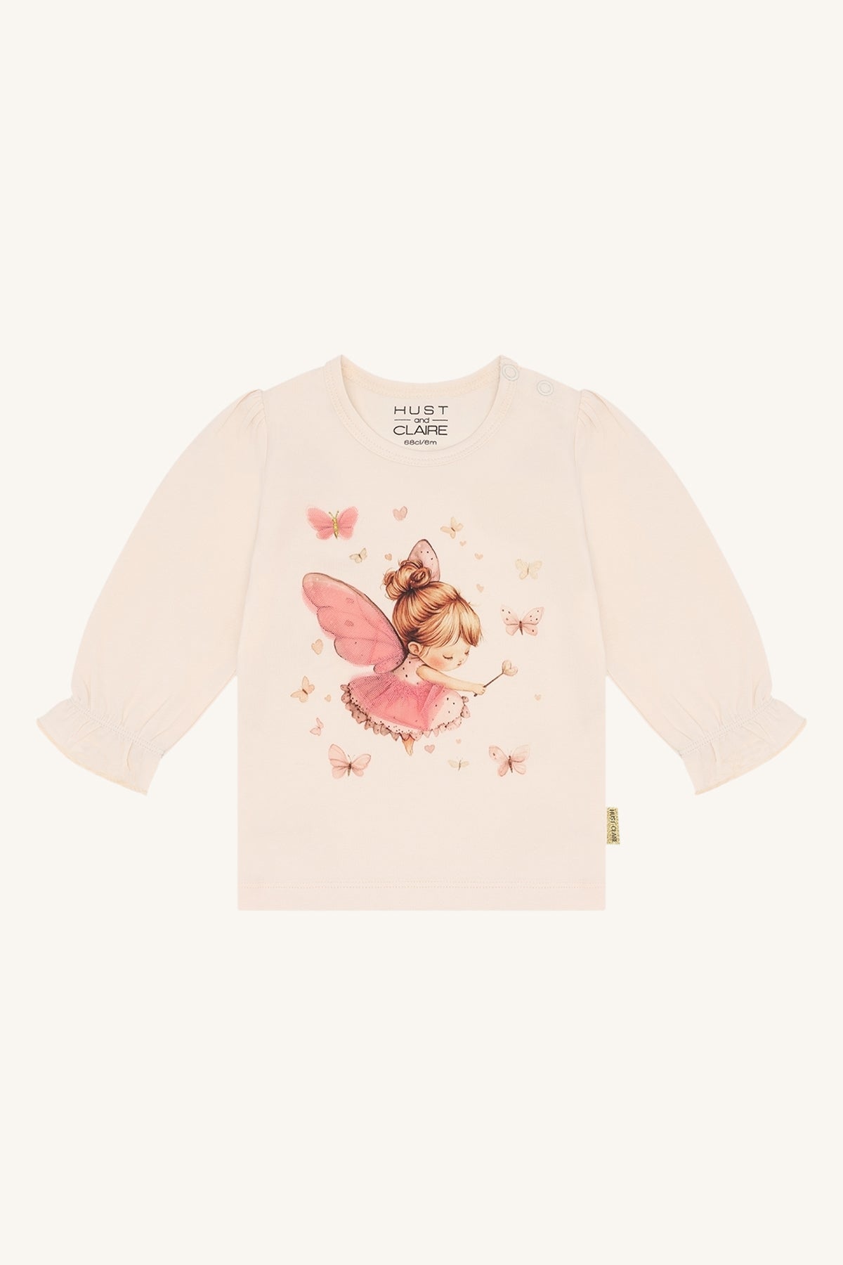 Hust & Claire Langarmshirt Anna - Petal Pink