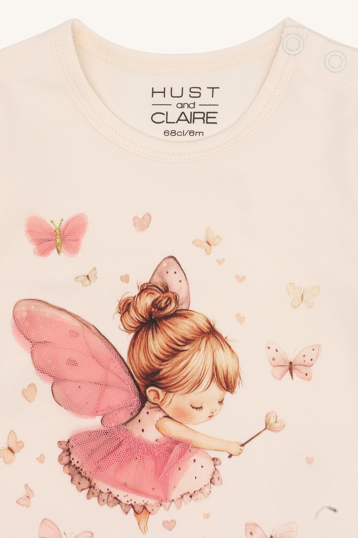 Hust & Claire Langarmshirt Anna - Petal Pink