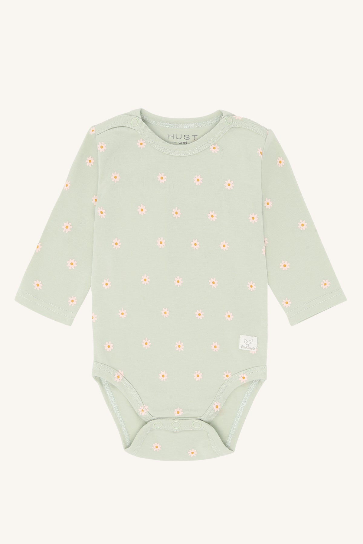 Hust & Claire Body langarm Bam - Green Foam