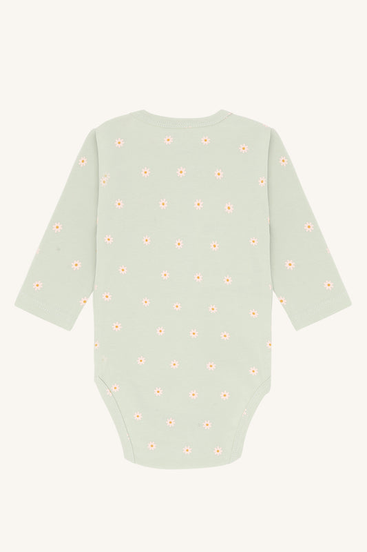 Hust & Claire Body langarm Bam - Green Foam