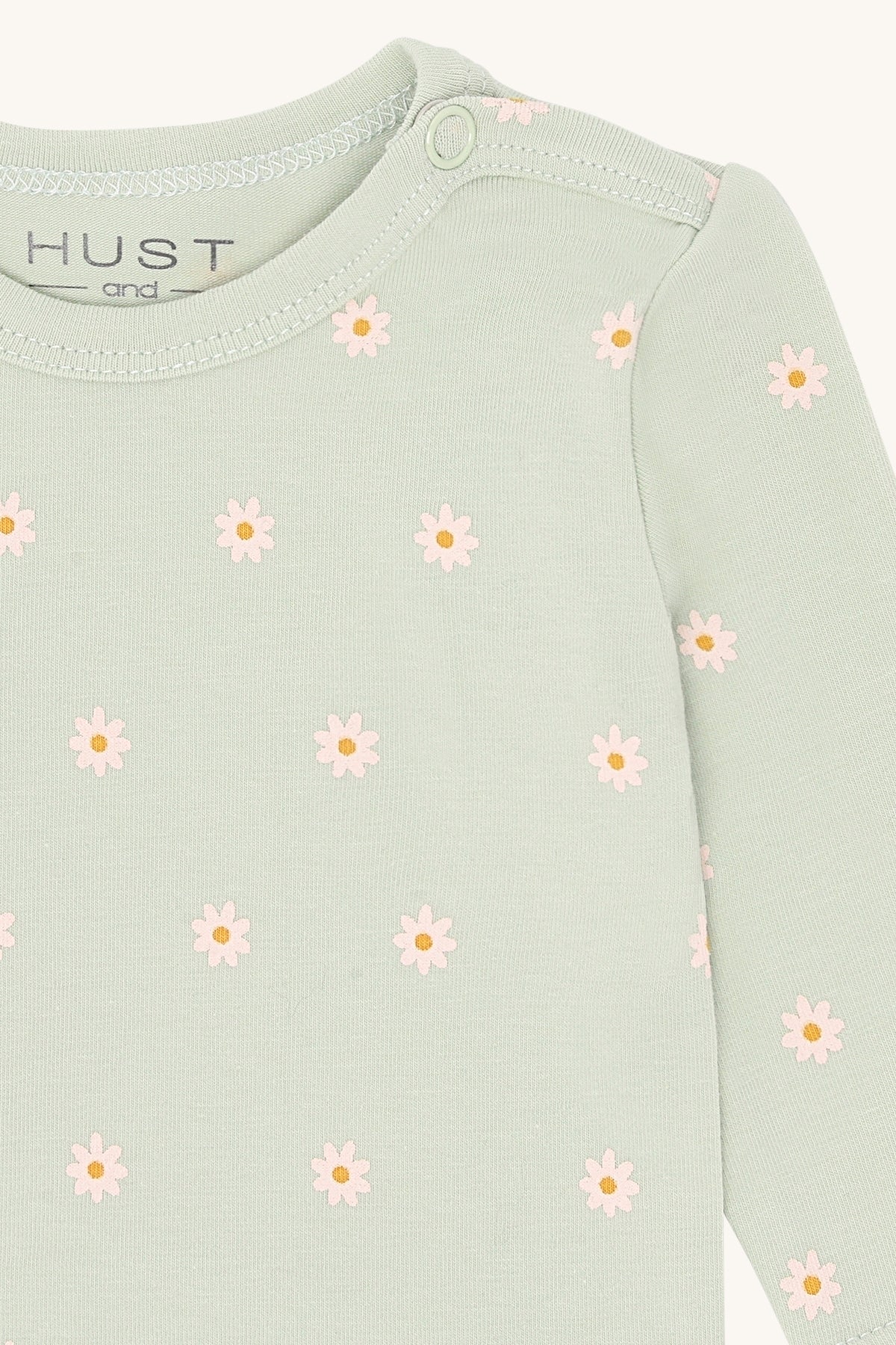Hust & Claire Body langarm Bam - Green Foam
