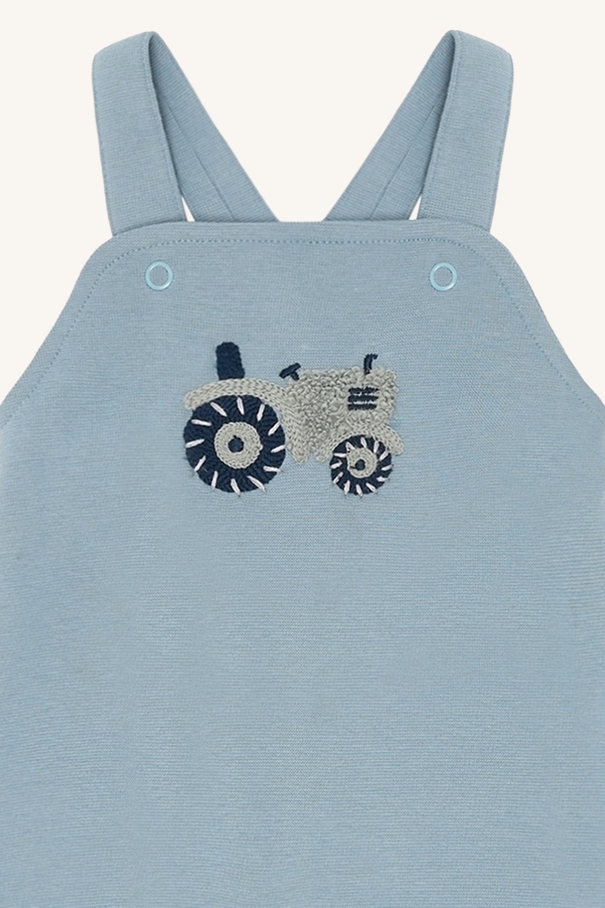 Hust & Claire Sweatlatzhose mit Druck - Light Blue