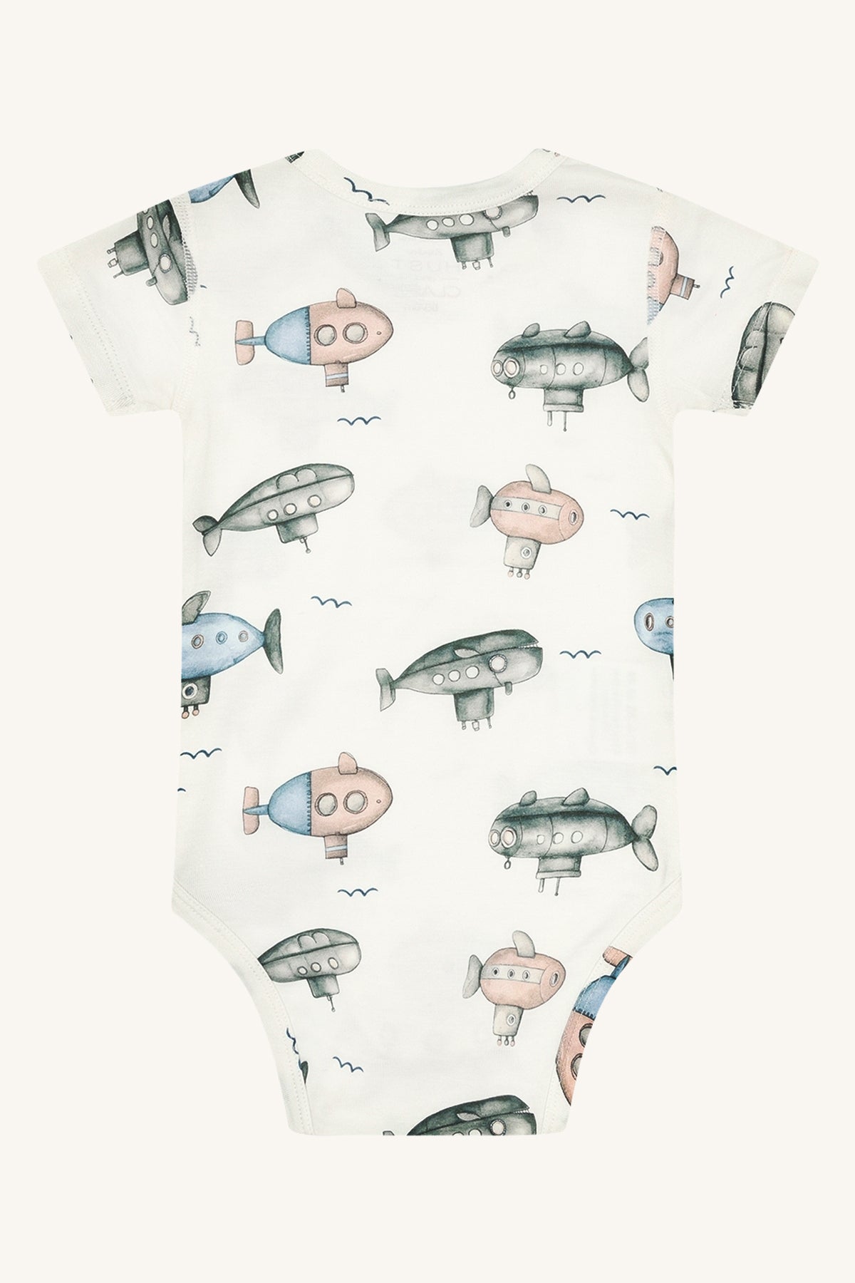 Hust & Claire Body kurzarm Buller U-Boot - Ivory