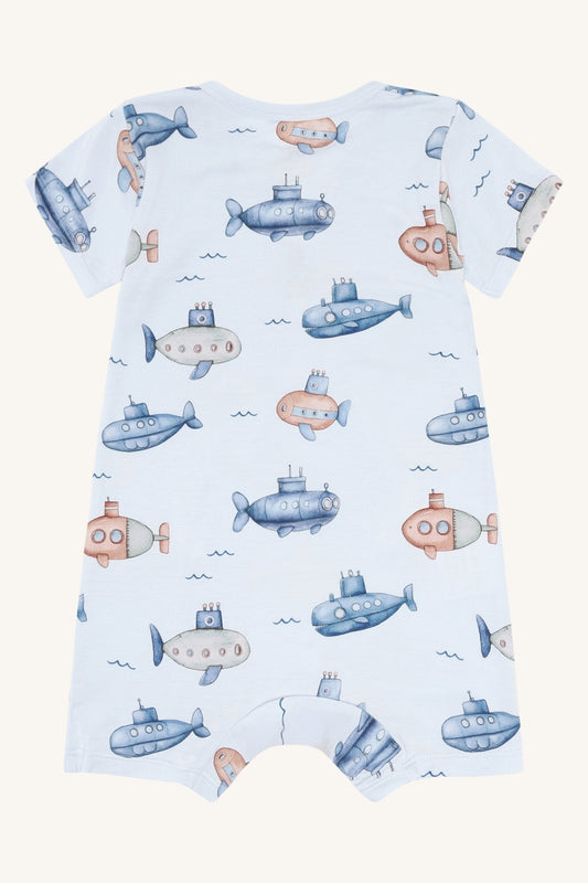 Hust & Claire Sommerstrampler Milu U-Boot - Water