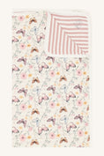Bild in Galerie-Betrachter laden, Hust & Claire Babydecke Fubi Schmetterlinge - Dusty Rose
