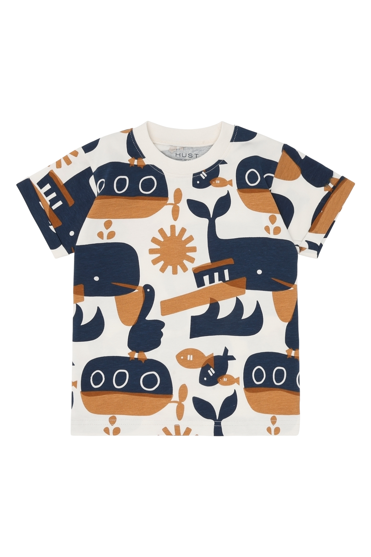 Hust & Claire T-Shirt kurzarm Anton - Snow White