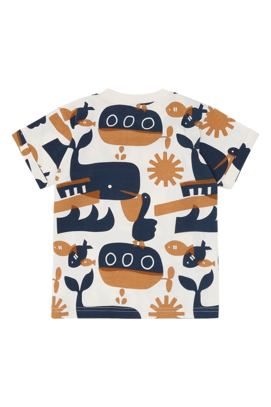 Hust & Claire T-Shirt kurzarm Anton - Snow White