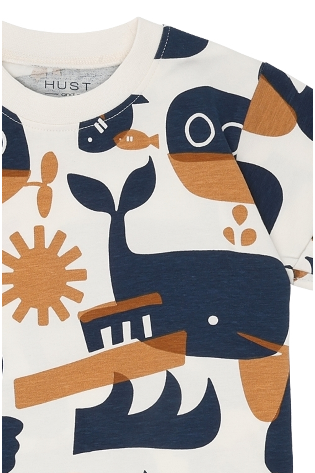 Hust & Claire T-Shirt kurzarm Anton - Snow White