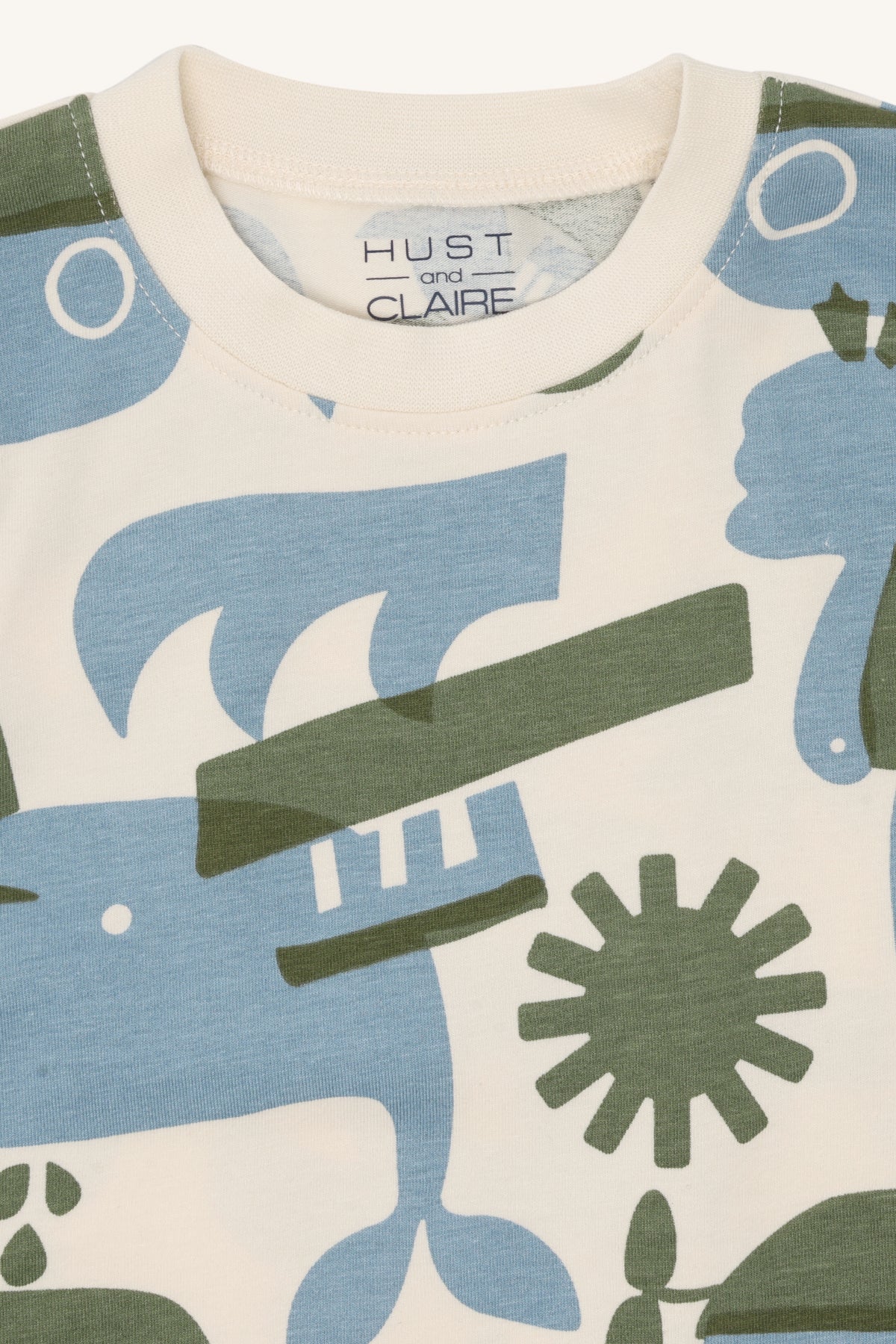 Hust & Claire T-Shirt kurzarm Anton - Sandshell
