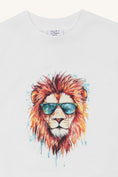 Bild in Galerie-Betrachter laden, Hust & Claire T-Shirt Anton Löwe - Ivory
