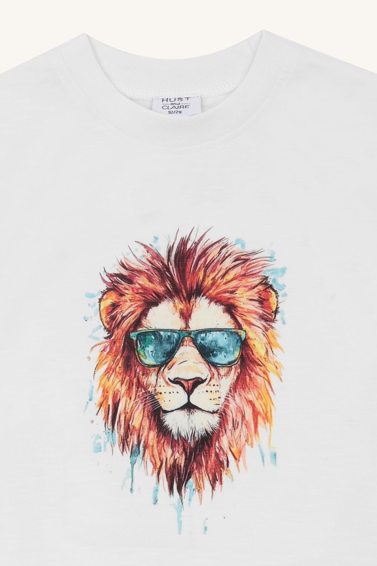 Hust & Claire T-Shirt Anton Löwe - Ivory