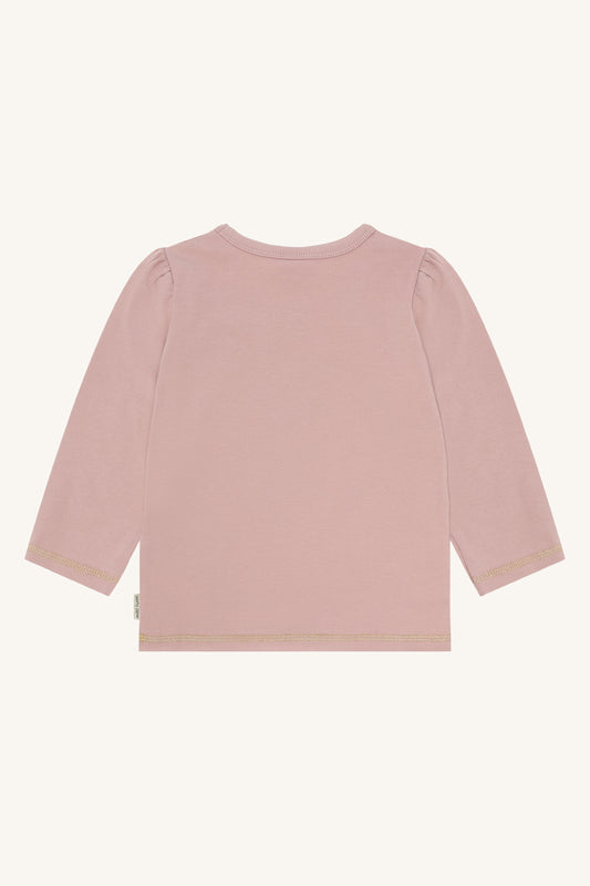 Hust & Claire "T-Shirt" langarm Alma Horse - Rose