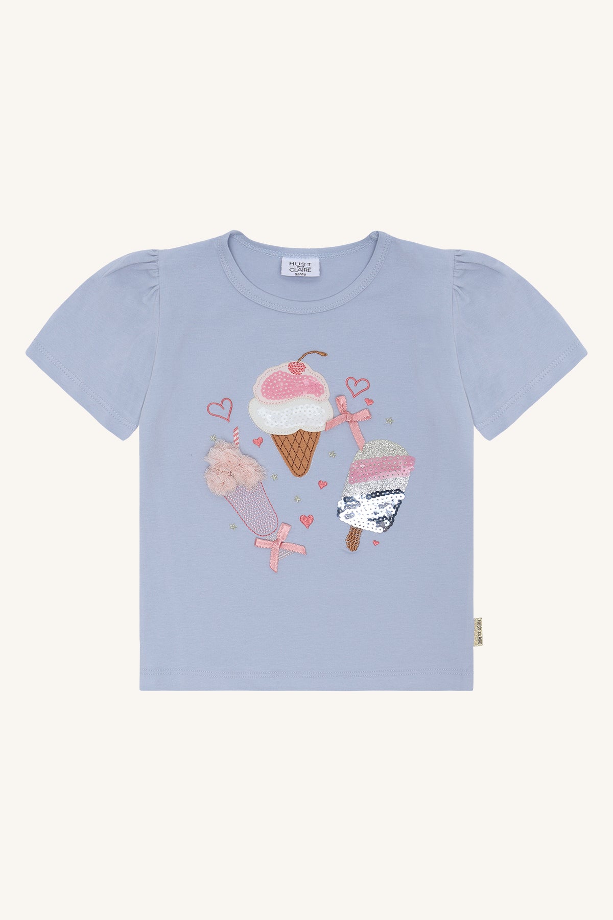 Hust & Claire T-Shirt Alma Eis - Zen Blue
