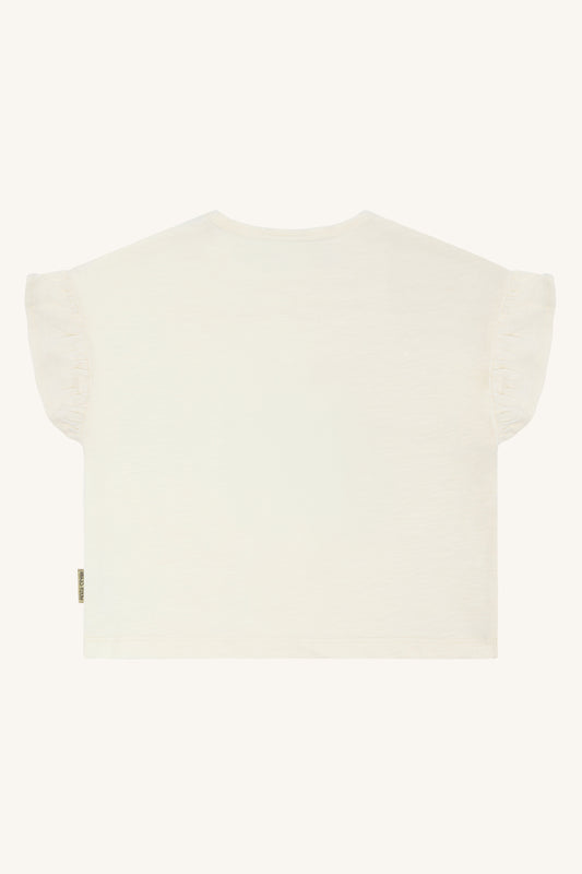 Hust & Claire T-Shirt Alma Sandalen - Ivory