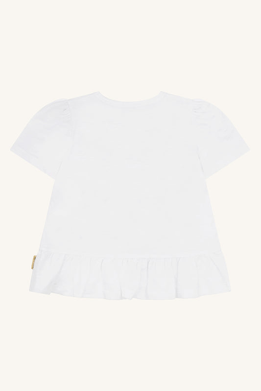 Hust & Claire T-Shirt Alma Leo - White