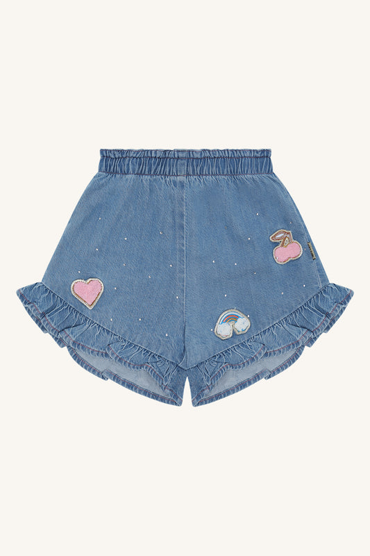 Hust & Claire Jeans-Shorts Helena - Blue Denim