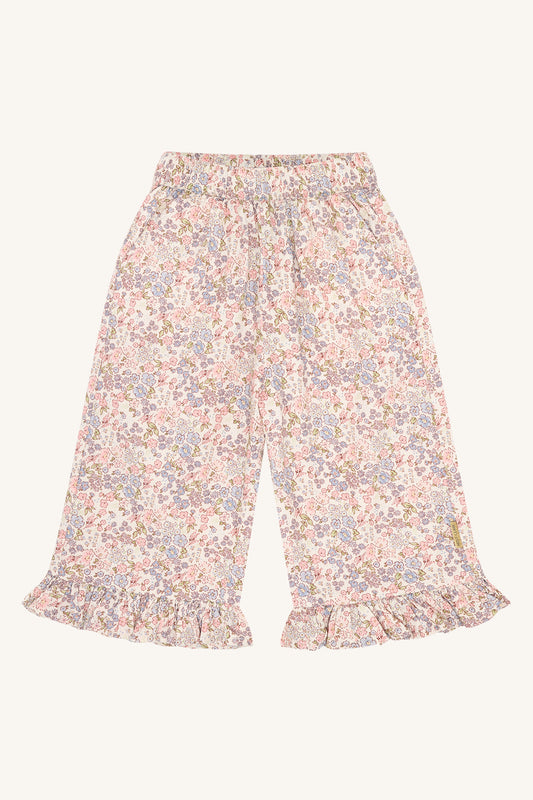 Hust & Claire Hose Teresa Flower - Ivory