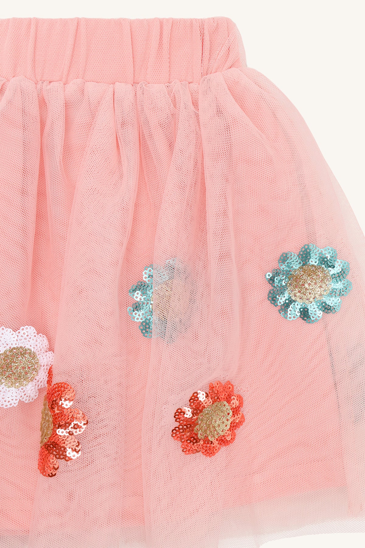 Hust & Claire Tüllrock Ninna Flower - Shell