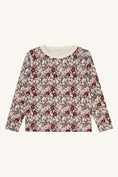 Bild in Galerie-Betrachter laden, Hust & Claire "Langarmshirt" Bambus, allover Print - Off White
