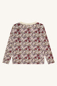 Bild in Galerie-Betrachter laden, Hust & Claire "Langarmshirt" Bambus, allover Print - Off White
