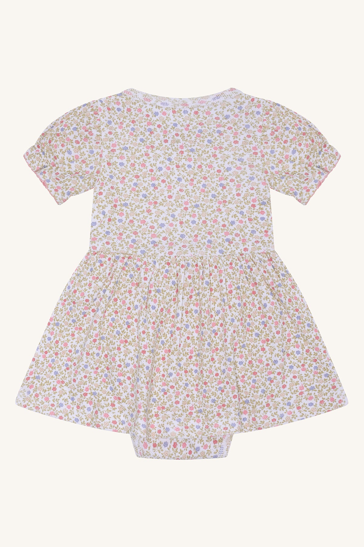 Hust & Claire Bodykleid Kammy Blümchen - White