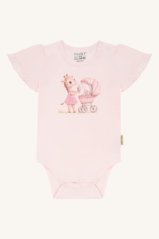 Hust & Claire Body Brit kurzarm - Giraffe Quartz