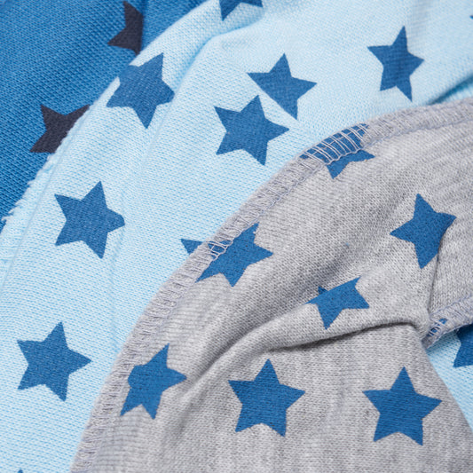 Pippi "Bandana" mit Sternen 3er Pack - Blau/Hellblau/Grau