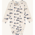Bild in Galerie-Betrachter laden, Hust & Claire Body langarm mit Print - Off White
