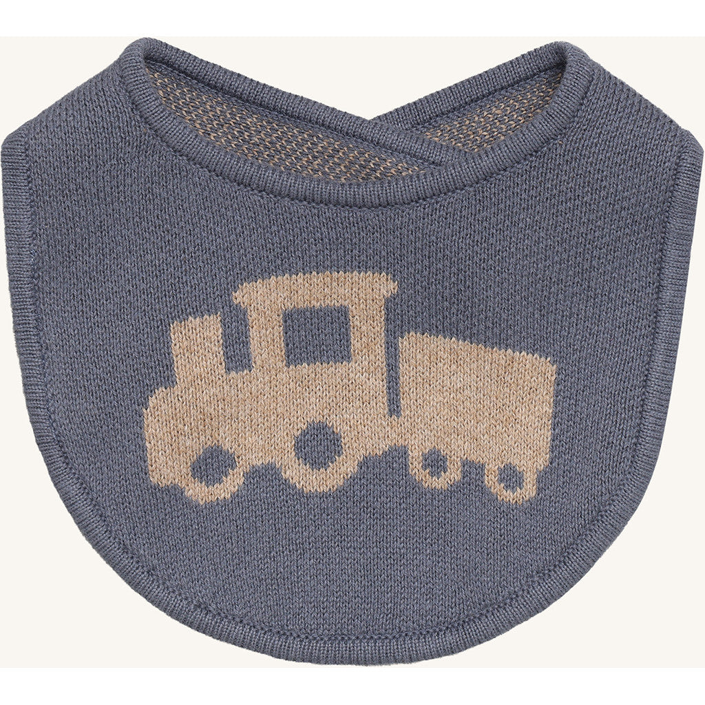 Hust & Claire Lätzchen mit LKW Motiv - Blue Storm