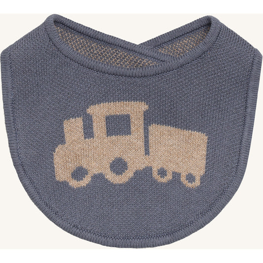 Hust & Claire Lätzchen mit LKW Motiv - Blue Storm