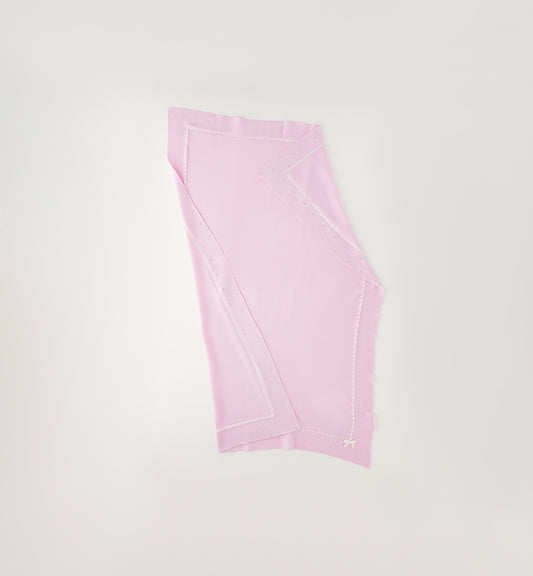 Minibanda Strick-Decke - Rosa