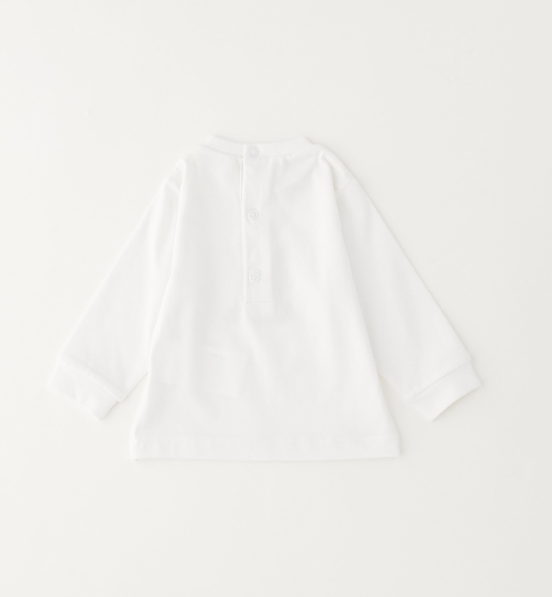 Minibanda T-Shirt langarm mit Druck - Weiß