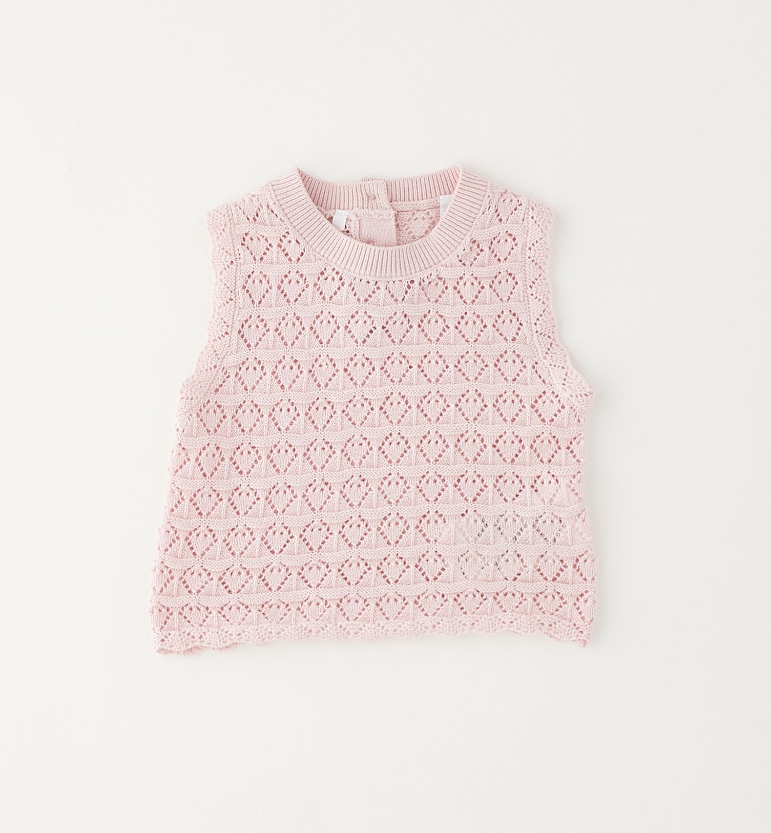 Minibanda Strick Pullunder - Rosa