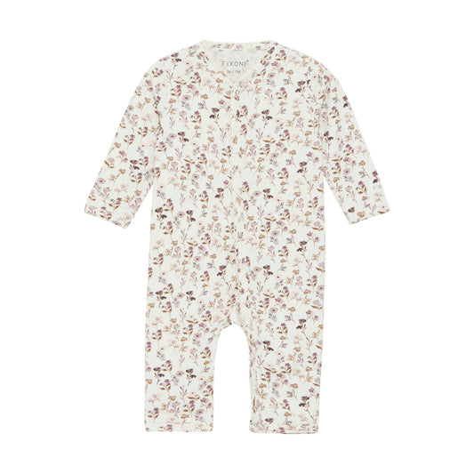 Fixoni Strampler ohne Fuß - Violet Ice