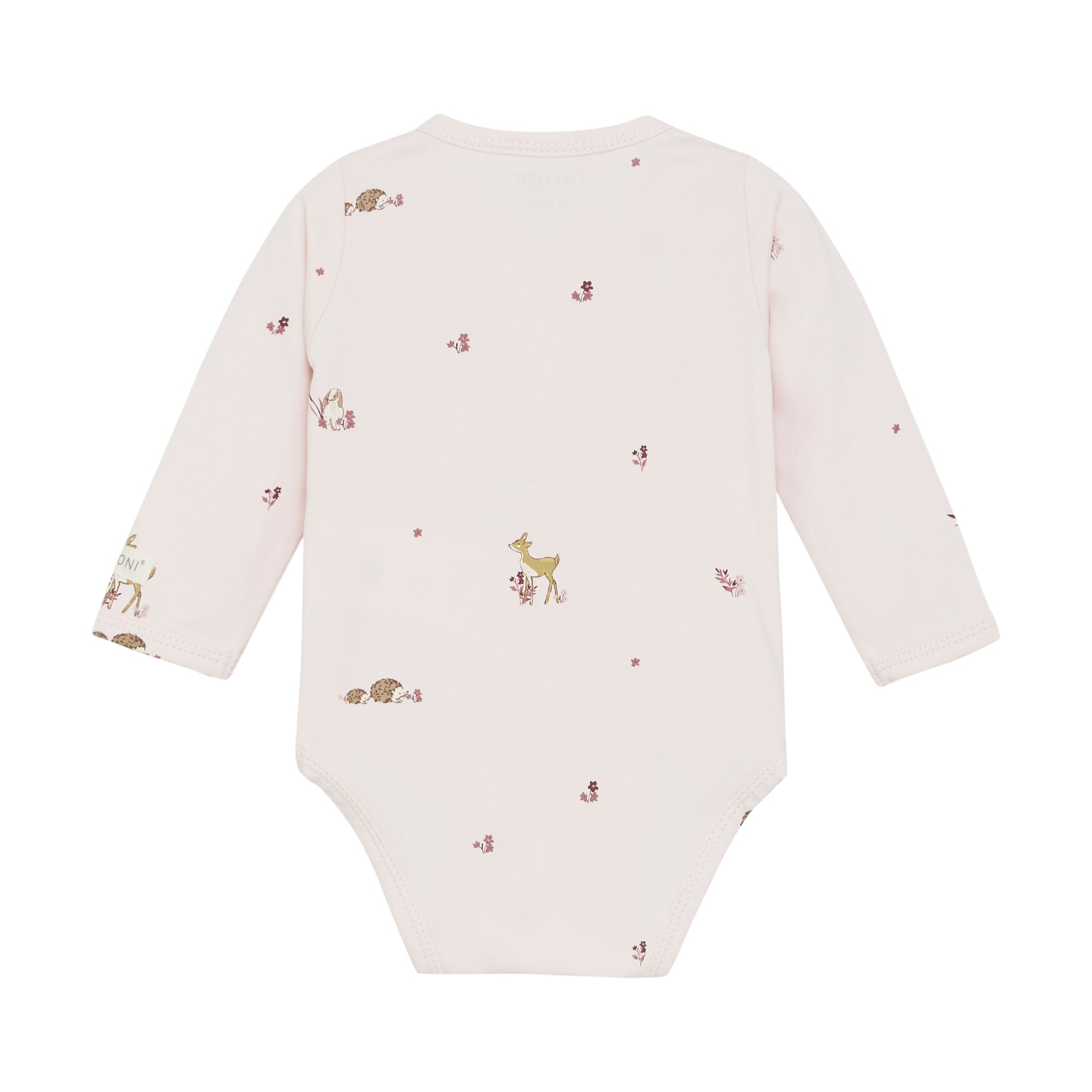 Fixoni Wickelbody langarm - Mauve Chalk