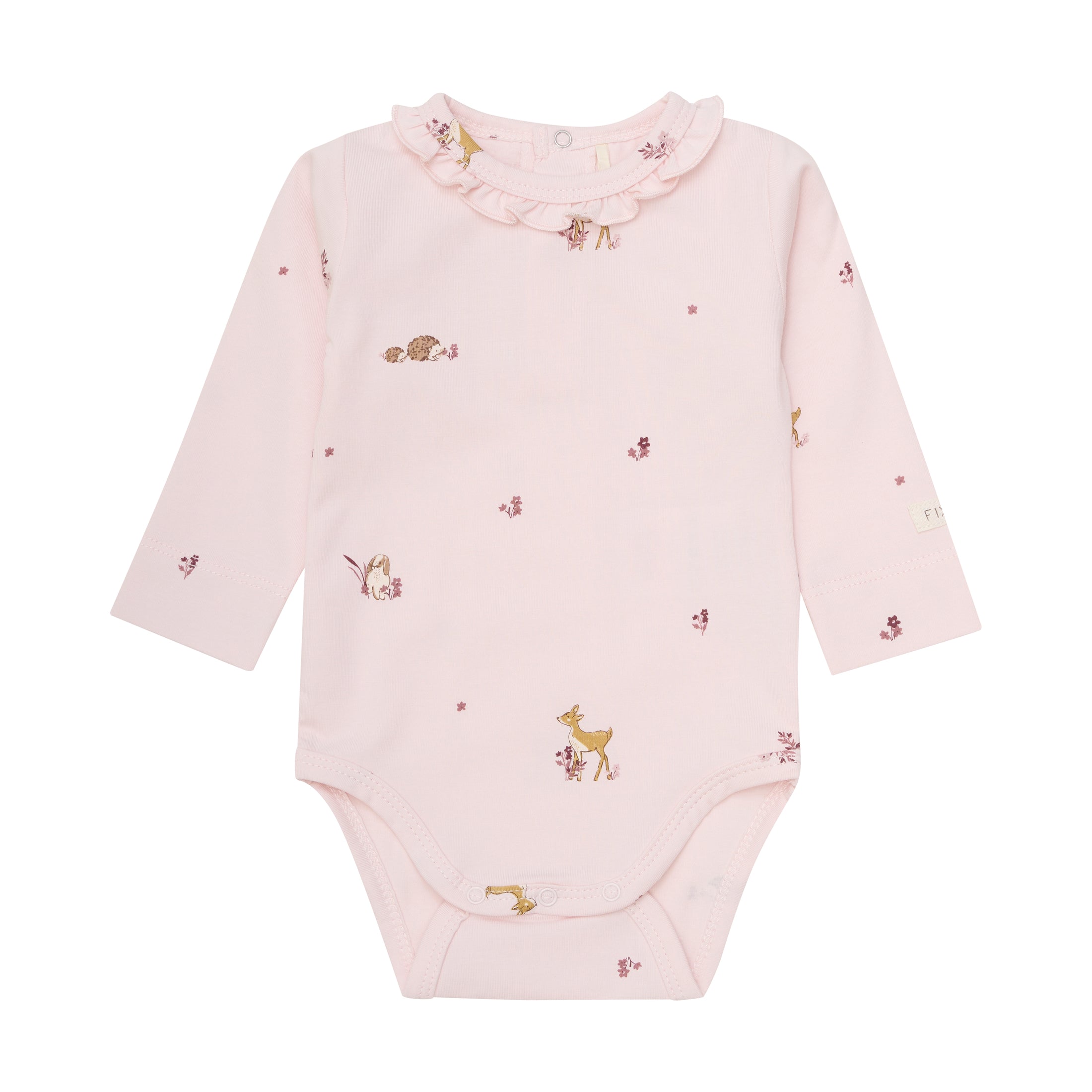 Fixoni Body langarm im Doppelpack - Mauve Chalk