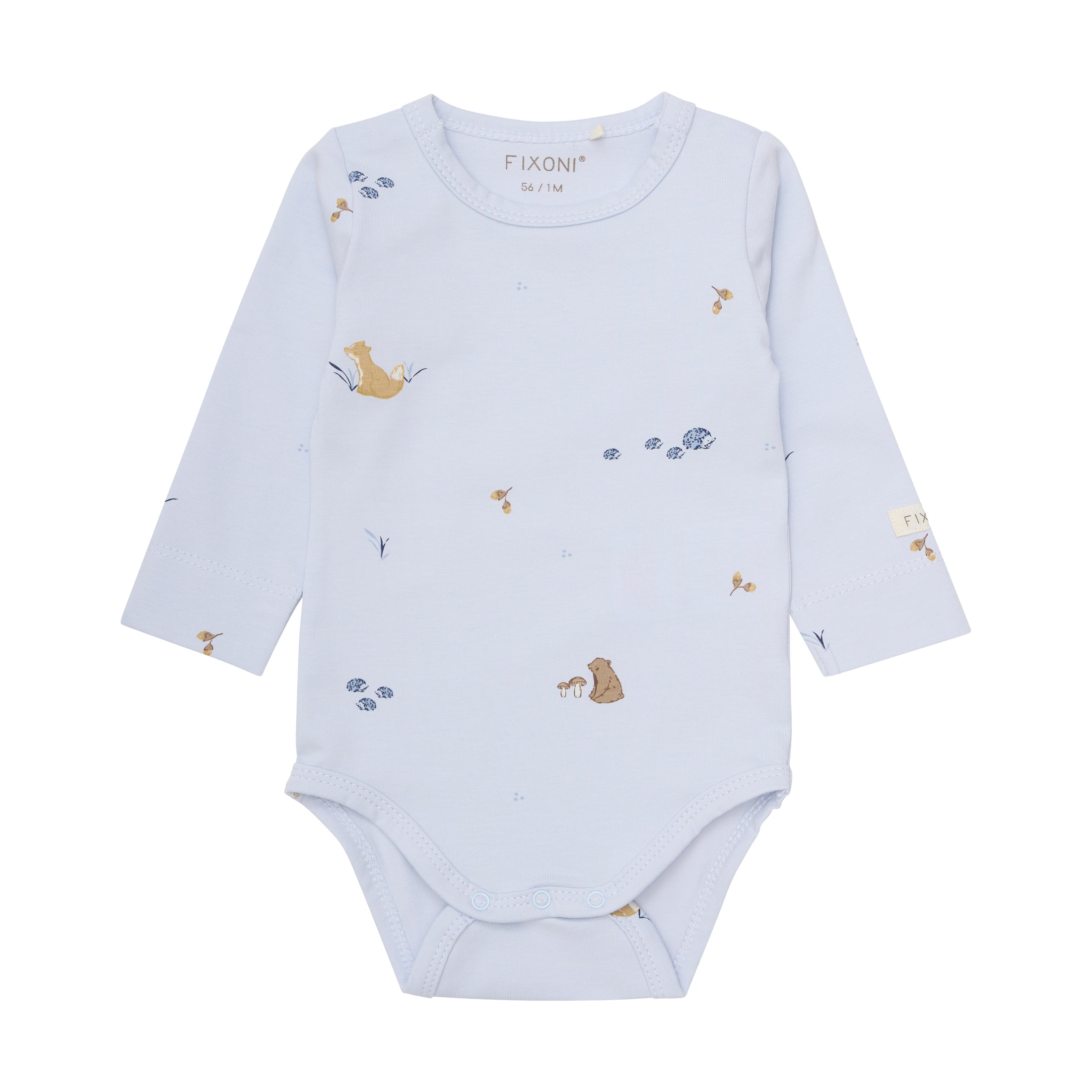 Fixoni Body langarm im Doppelpack - Arctic Ice