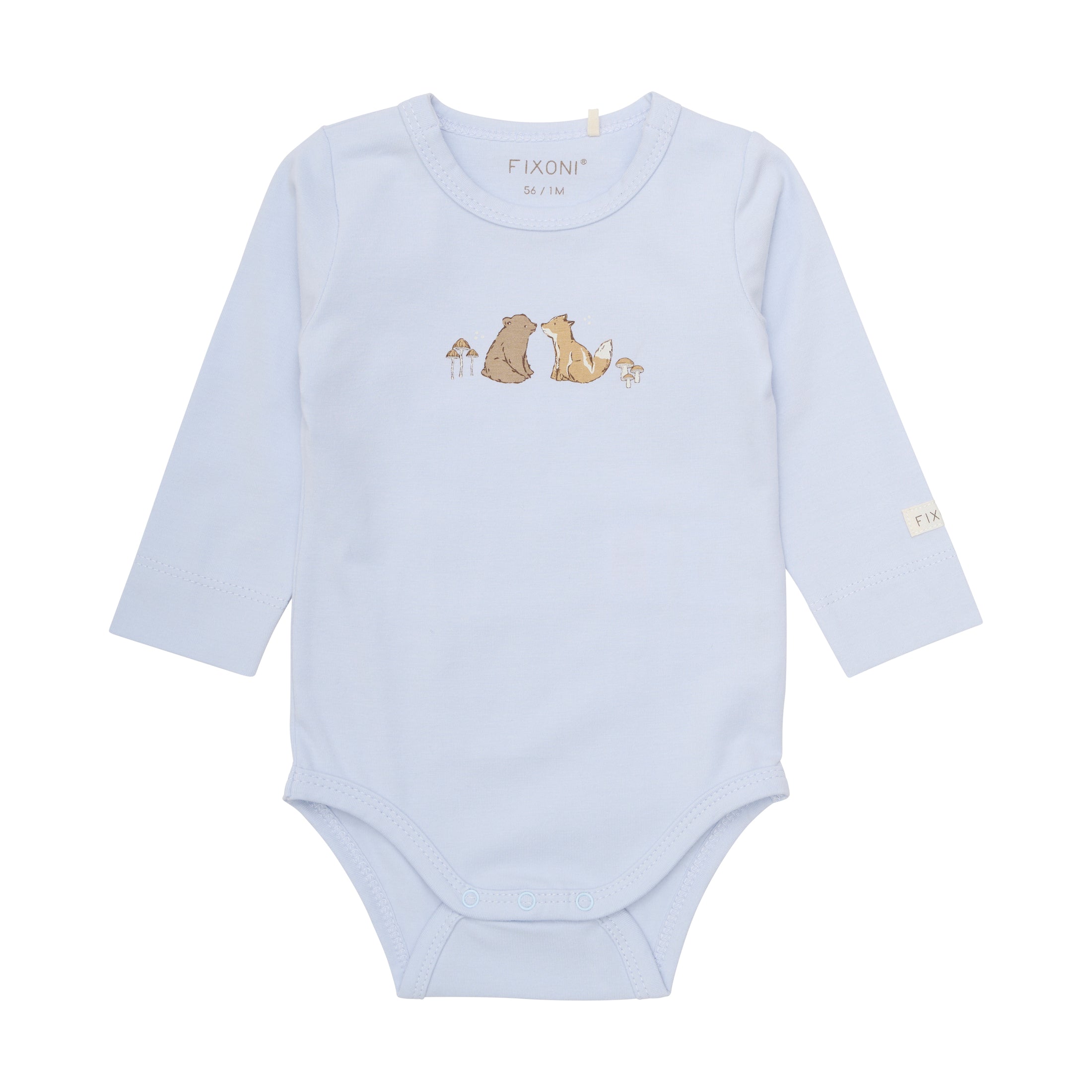Fixoni Body langarm im Doppelpack - Arctic Ice