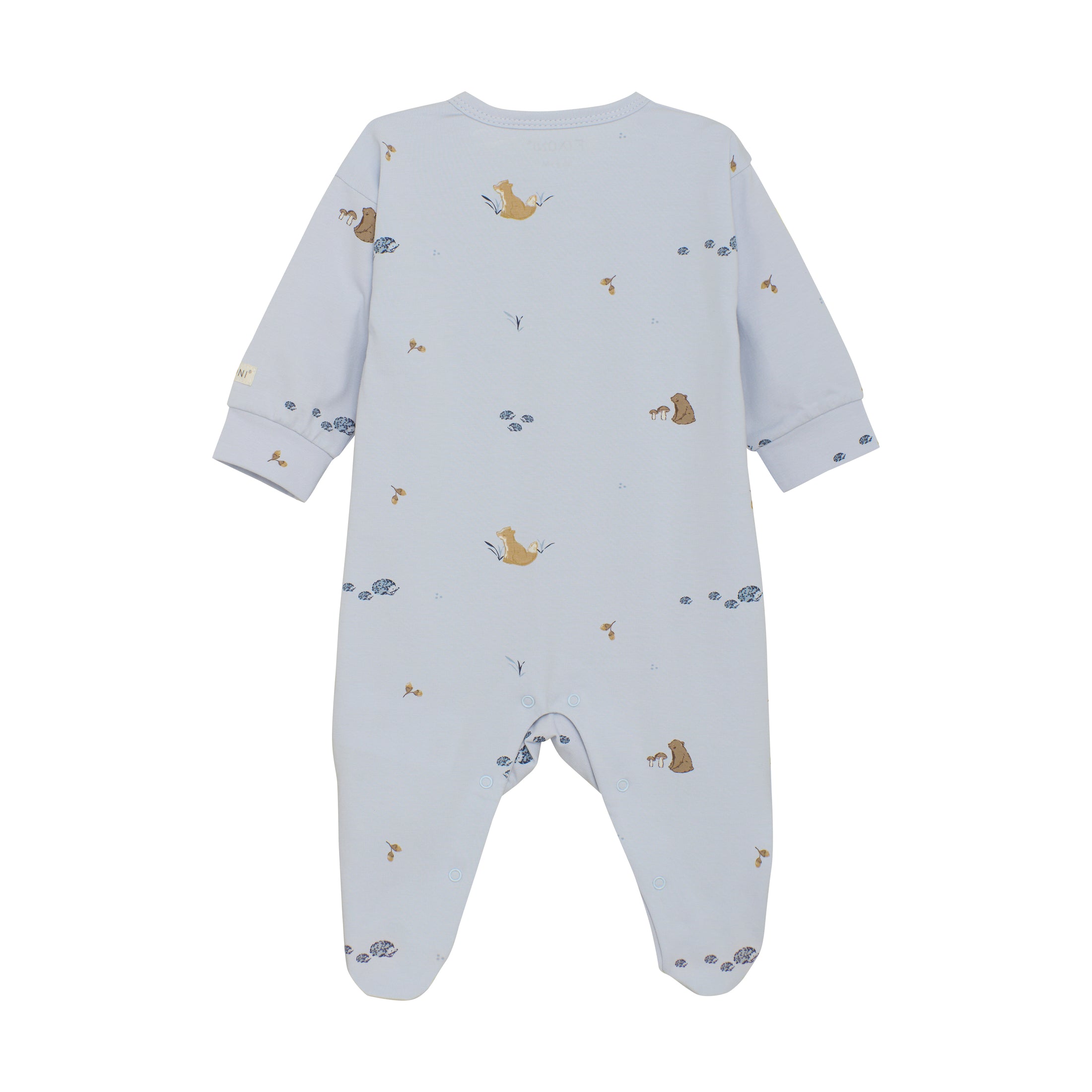 Fixoni Strampler mit Fuß - Arctic Ice